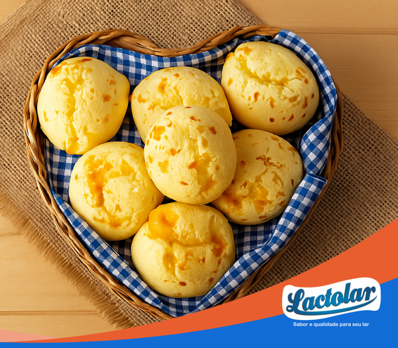 Receita de P&atilde;o de queijo 